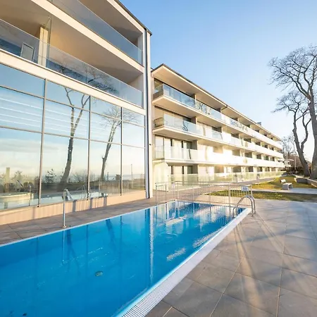 Apartment Horizon Hevenia Z Duzym Tarasem I Widokiem Na Morze Rewal