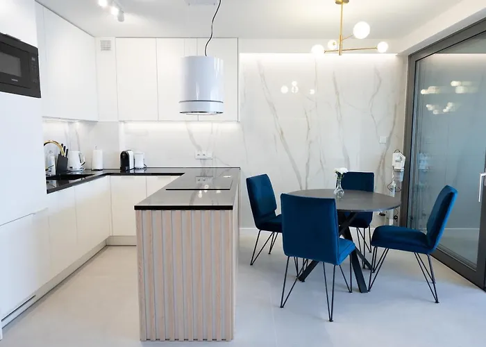 Horizon Hevenia Z Duzym Tarasem I Widokiem Na Morze Apartamento