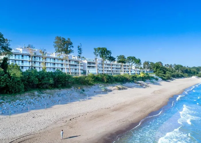 Horizon Hevenia Z Duzym Tarasem I Widokiem Na Morze Apartamento Rewal