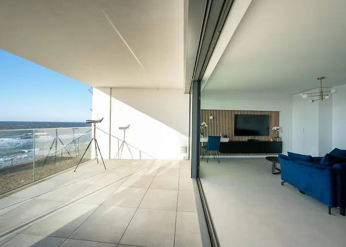 Horizon Hevenia Z Duzym Tarasem I Widokiem Na Morze Apartamento