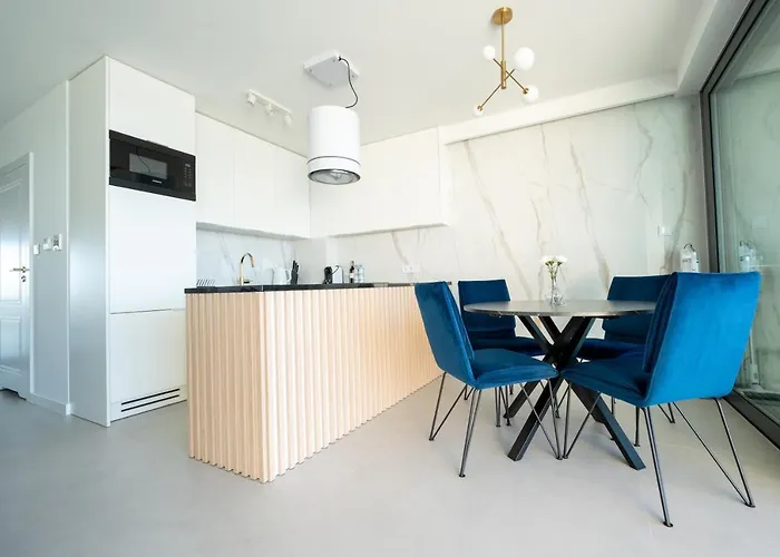 Horizon Hevenia Z Duzym Tarasem I Widokiem Na Morze Apartamento *