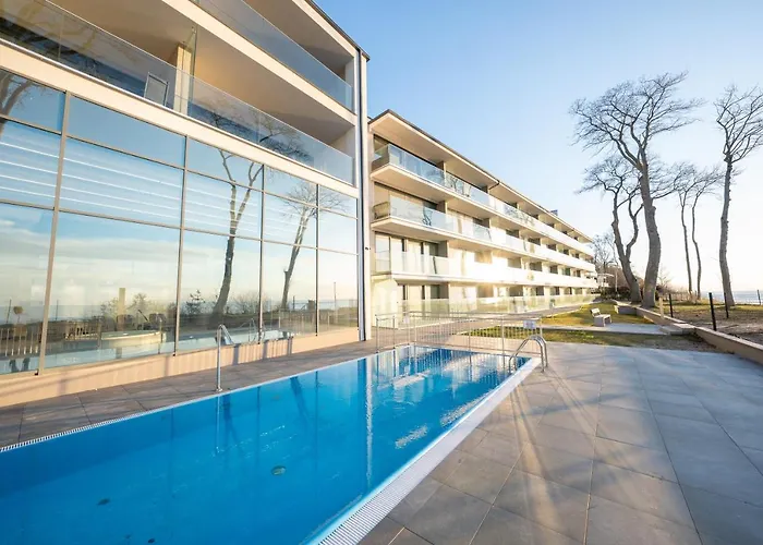 Apartamento Horizon Hevenia Z Duzym Tarasem I Widokiem Na Morze Rewal