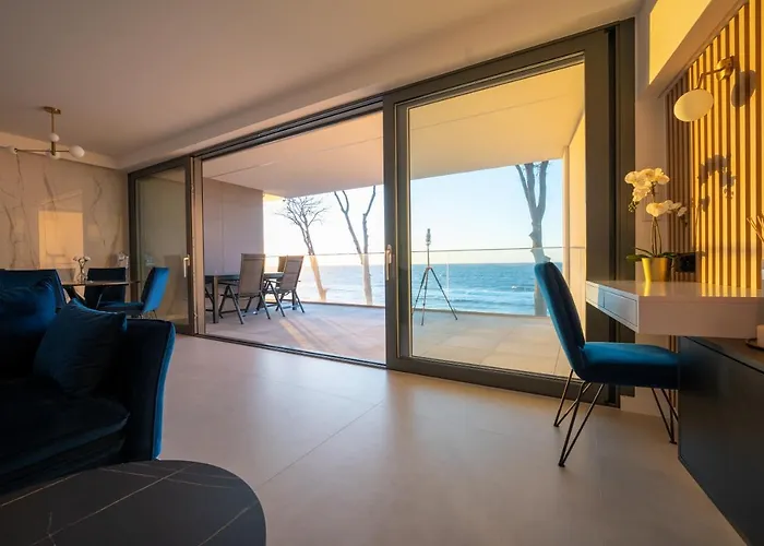 Horizon Hevenia Z Duzym Tarasem I Widokiem Na Morze Apartamento